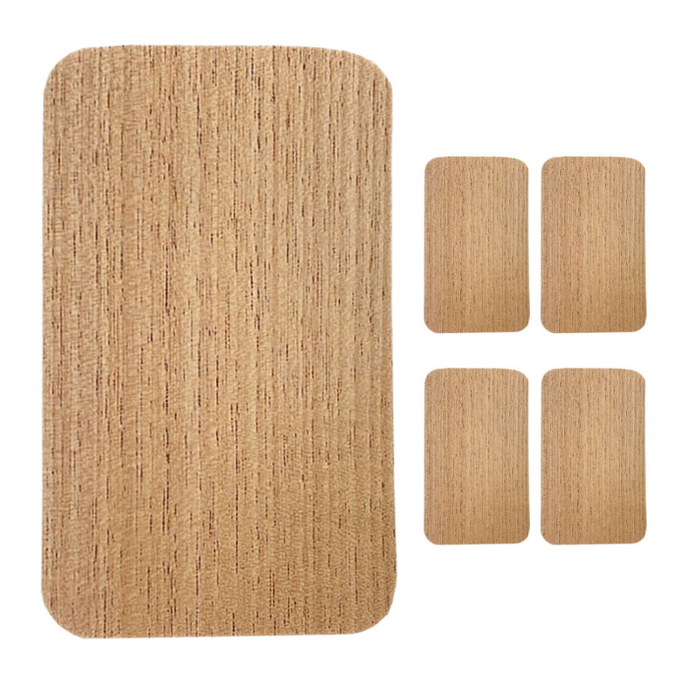 Totority 5Pcs Light Brown Wood Cedar Strips For Humidor With Humidifier Divider