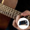 Raindrops Guitar Stands Guitar Accessory Footstool Acrylic Black 1pack 11