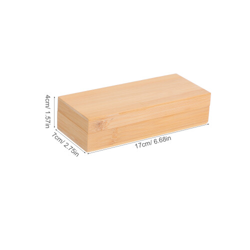 Rectangular 1set Wooden Storage Bins For Home Organization 1