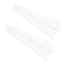 20 Pcs Figure Materials 20.00x0.20x0.20cm Transparent