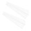 20 Pcs Figure Materials 20.00x0.20x0.20cm Transparent 1