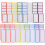 67pcs Magnetic Label Stickers Simple Design For Warehouse 8