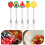 5pcs Pvc Fruit Pick For Fruit Decoration Picks Use 11