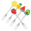 5pcs Pvc Fruit Pick For Fruit Decoration Picks Use 3