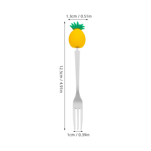 5pcs Pvc Fruit Pick For Fruit Decoration Picks Use 1