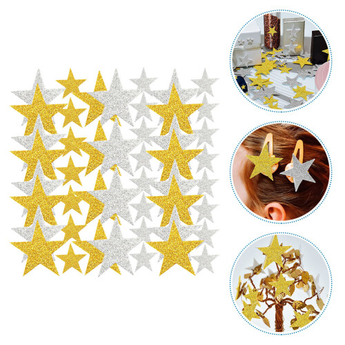 Glitter Star Stickers For Gift Boxes Decorating 300pcs 2