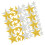 Glitter Star Stickers For Gift Boxes Decorating 300pcs 7