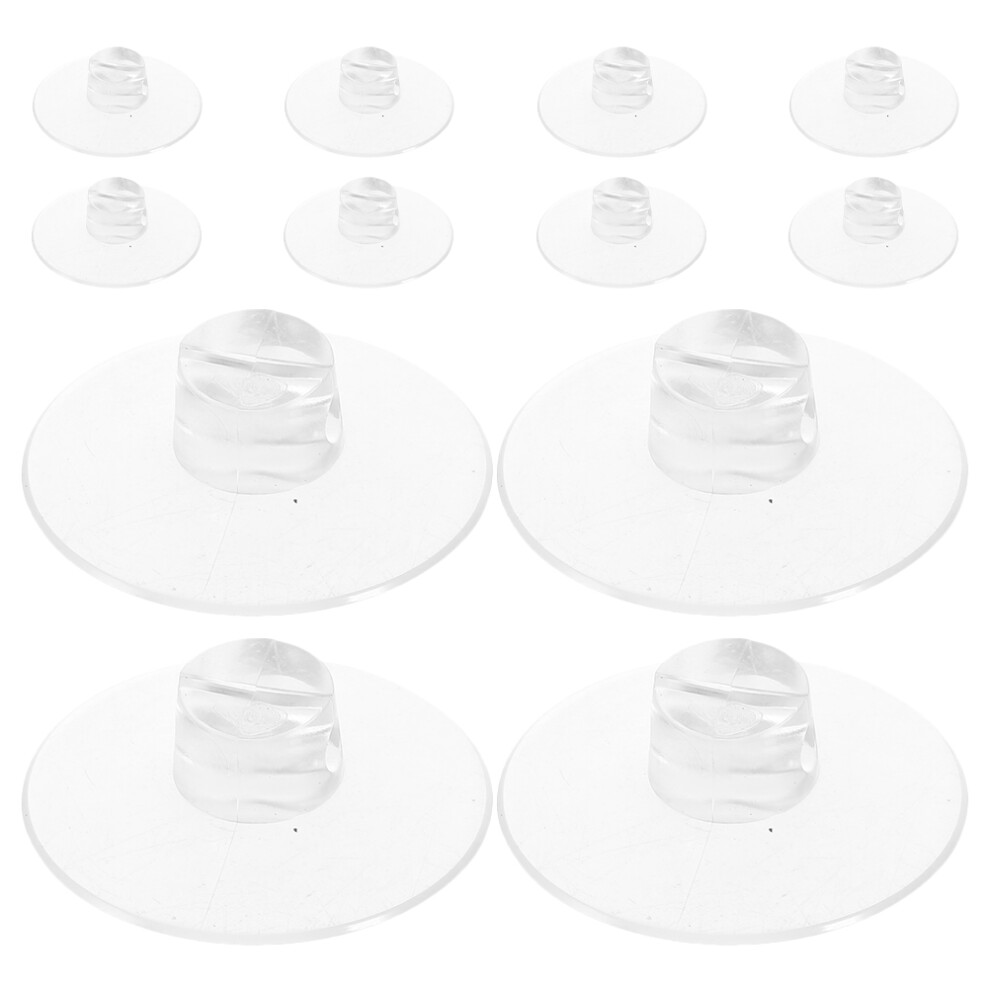 Wire Clips For Cords Suction Cup Holders Transparent 15Pack 3161621430151