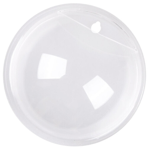 Raindrops Clear Wall Fish Bowl Round Acrylic 1pcs 2