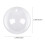 Raindrops Clear Wall Fish Bowl Round Acrylic 1pcs 2