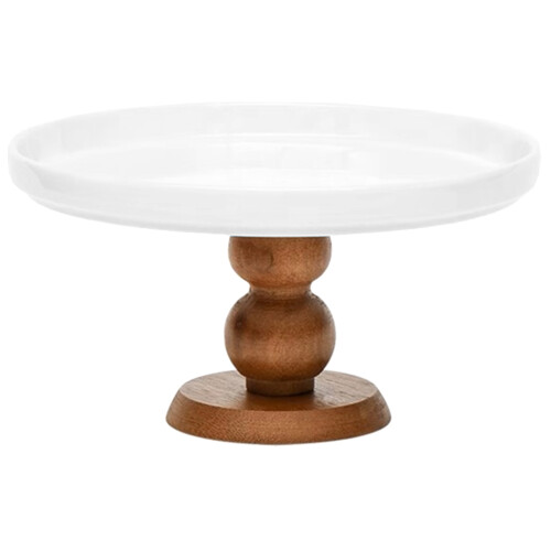 Raindrops Cakes Stands Ceramic Cake Stand Hotel Use 1pack 1