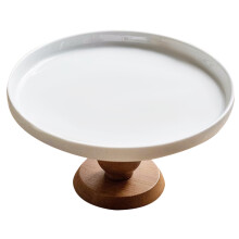 Raindrops Cakes Stands Ceramic Cake Stand Hotel Use 1pack