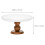 Raindrops Cakes Stands Ceramic Cake Stand Hotel Use 1pack 11