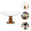 Raindrops Cakes Stands Ceramic Cake Stand Hotel Use 1pack 5