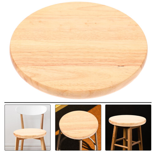 Runder Hocker Sitzersatz stabilem Holz für Kantine 2