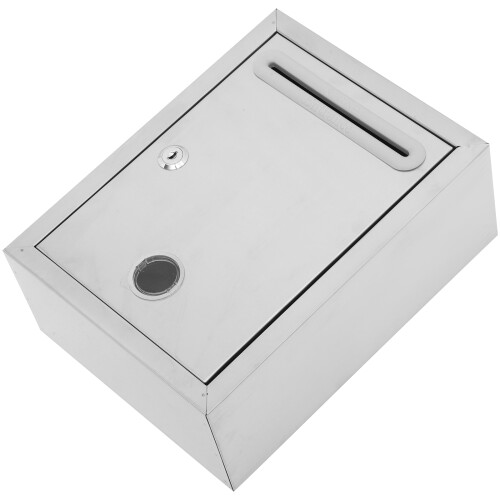 wall mount locking letter box vintage reusable storage for home