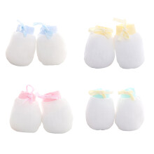4 Pairs Baby Mitten Gloves Winter Warm Mittens Infant Newborn No