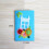 4 Pcs Kids Card Making Kit Handmade Greeting Folded Matching Envelope 6