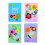 4 Pcs Kids Card Making Kit Handmade Greeting Folded Matching Envelope 9