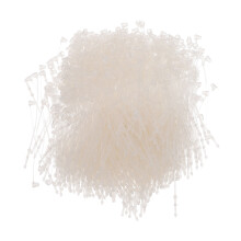 Wit Plastic Tag Fasteners Voor Prijskaartjes En Hanger Gebruik