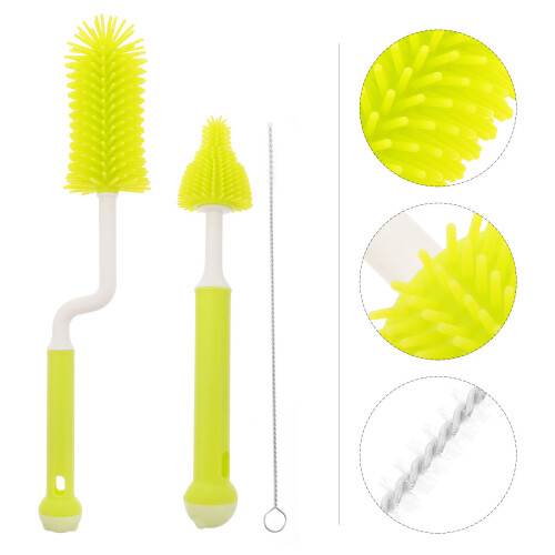 Silicone Cleaning Pacifier Brush 3pcs 2
