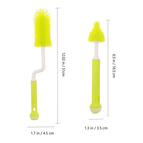 Silicone Cleaning Pacifier Brush 3pcs 1