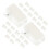 Safe And Practical Name Badge Clip 35pcs For Workers 2