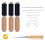 Sewing Awl Needles Sewing Needles Kit Wax Wire 1 Set 6