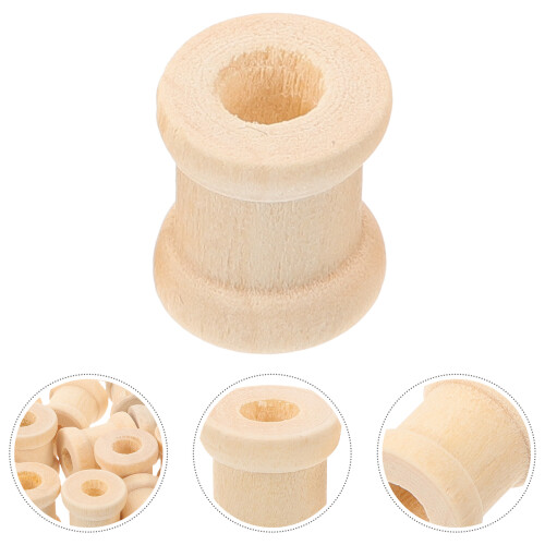 Mlins  100 Pcs Sewing Machine Bobbin Threads Cardboard Floss Bobbins 2