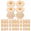 Mlins  100 Pcs Sewing Machine Bobbin Threads Cardboard Floss Bobbins 7
