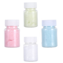 4 Bottles Flocking Powder Diy Squeeze Toys Material Flocked Ornaments