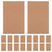 Reachise A6 Blank Kraft Diy Postcards (100pcs) - Greeting Messages