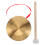 Mini Cymbals Golden Brass 1 Set 10