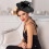 Round Fascinator Hat Base Hat Bottom Black 1pack 10