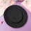 Round Fascinator Hat Base Hat Bottom Black 1pack 6