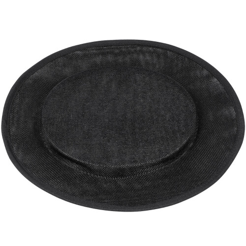 Round Fascinator Hat Base Hat Bottom Black 1pack 2