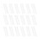 50 Pairs Pierced Ear Protectors Earring Shield Covers 5