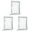3 Pcs Loose Leaf Notebook Cover Journal Loose-Leaf Binder Plastic 2
