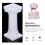 Roman Column Cake Stand White Plastic For Wedding Cakes 12pcs 5