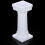 Roman Column Cake Stand White Plastic For Wedding Cakes 12pcs 6