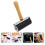 Rubber Ink Paint Roller Black 3pcs 11