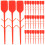 100 Pcs Fire Extinguisher Accessories 3.50x0.60x0.20cm Red 9