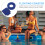 Buoyant Drink Cup Set Non-Inflatable Pool Floating Cupholder Beverage 8
