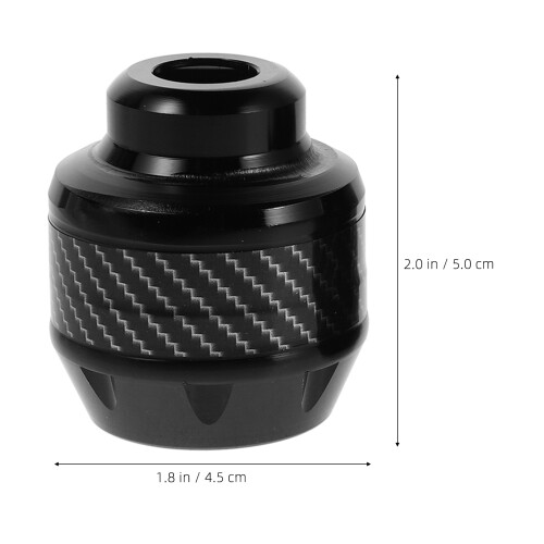 Fork Frame Sliders For Motorbikes Black 2set Aluminum Alloy 1