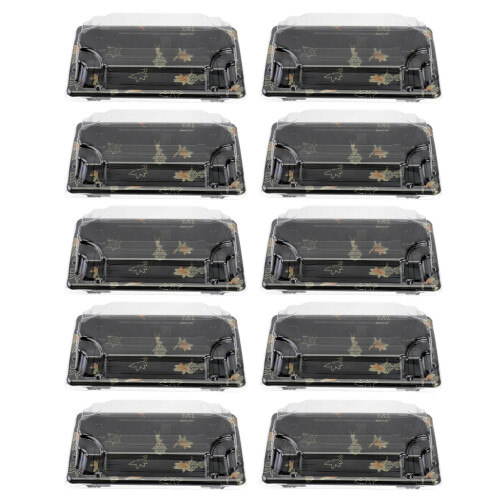 Masteelf  100 Pcs Takeaway Sushi Box Not Easy To Deform Packing Boxes