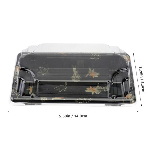 Masteelf  100 Pcs Takeaway Sushi Box Not Easy To Deform Packing Boxes 1
