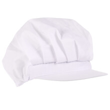Hongchegh Elastic Chef Hat Kitchen Caps Culinary Working Beanie White