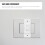2St Plastic Veiligheidsschakelaar Covers Huishouden 10