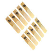 10 Pcs Saxophone Reeds Green Sequins Window Paper Bonding Agent Turner