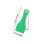 20 Pcs Plastic Ticket Scratcher Scraping Tools Green 2